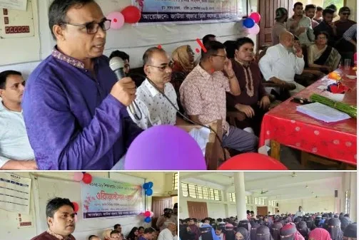 “ছাতকের জাউয়া বাজার ডিগ্রি কলেজে ২০২৫-২৬ শিক্ষাবর্ষের একাদশ শ্রেণির শিক্ষার্থীদের ওরিয়েন্টেশন অনুষ্ঠান”